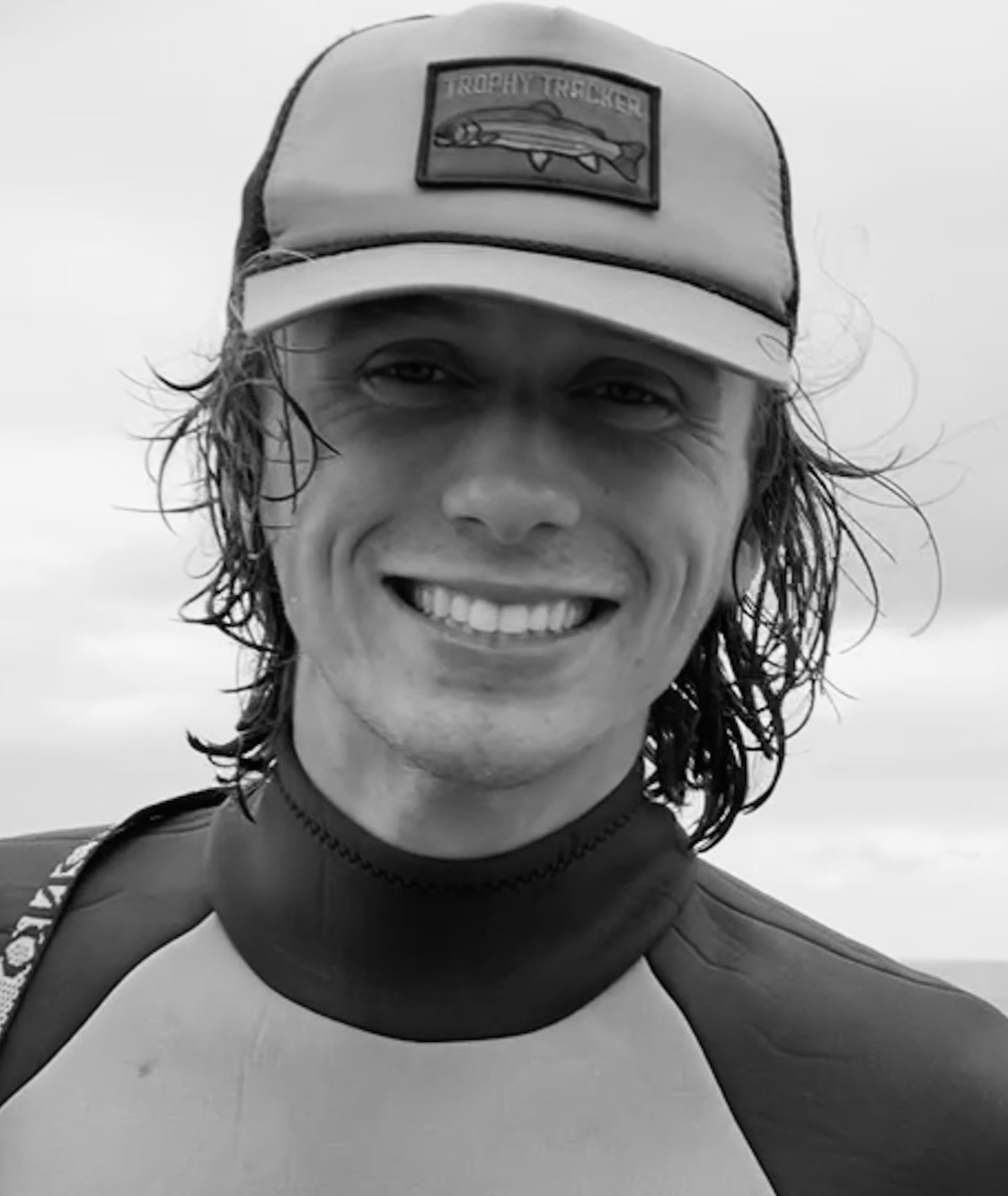 Person wearing a wetsuit